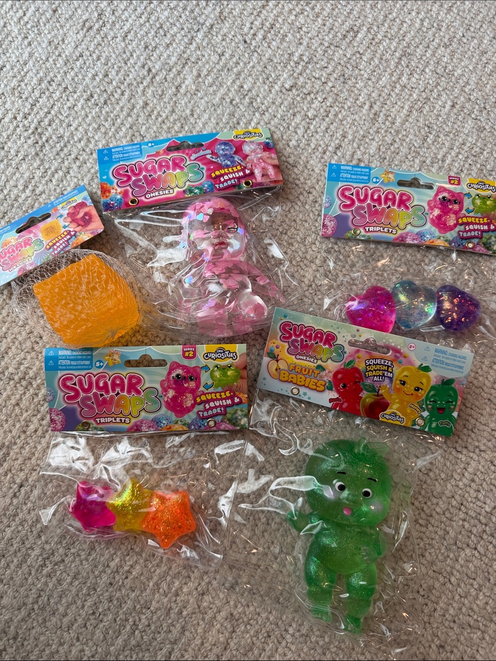 Green Squeeze Toy - Cute Fruit Babies Stress Reliever
